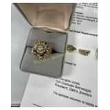 Beautiful Ladies Size 7.75, Custom Designed Ring