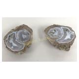 Sliced Geode Each Half Approx 4' x 3ï¿½'