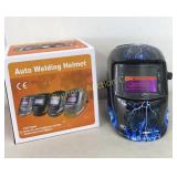New Auto Darkening Welding Helmet Blue/Black