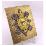 Reproduction Officer's Shoulder Belt Plate