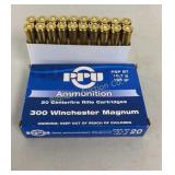 Ammo 300 Win Mag 20 Rds PPU 165 Gr PSB