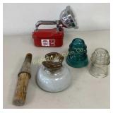 Teledyne Big Beam 166 Flashlight, VTG Insulators