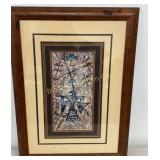Cecilia Henle Native Thunderbird Design Framed