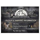 Pick Up & Shipping Info - PLEASE READ!