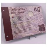 1887-O Morgan Silver Dollar in Display