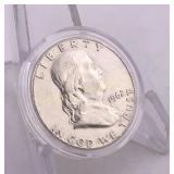 1962-D Franklin Half Dollar