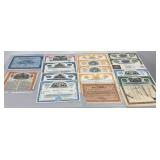 VTG Cancelled Stock Certificates & Bonds, Pan