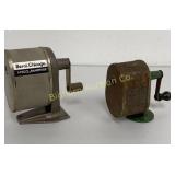 VTG Ever Handy & Bero Pencil Sharpeners 2 PC Lot