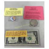 1976 Bicentennial Eisenhower Dollar, New Hampshire