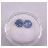Kyanite Gemstone Pair 2.75 CT Nepal