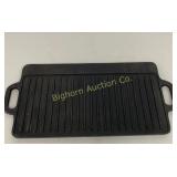 Cast Iron 17' Seasoned Grill / Griddle Unmarked