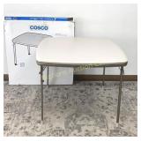 Cosco 34' Square Folding Table w/ Resin Top