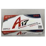Ammo 17HMR 200 Rds CCI Optimized For The