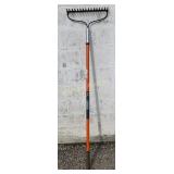 Ridgid Garden Rake w/ Fiberglass Handle