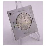 1876 Liberty Sealed Half Dollar
