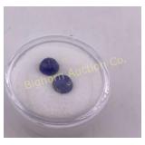 Lapis Lazuli Gemstone Pair 1.80 CT Afghanistan