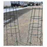 Heavy Duty Garden Tomato Cages 2 Pc Lot