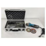 Makita 4ï¿½' Angle Grinder w/Accessories & Organizer