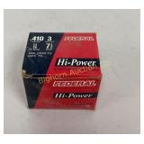 Ammo .410 Ga 3' 25 Rds Federal Hi-Power 7ï¿½ Shot