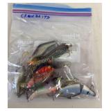 Fishing Lure Assortment 8 PC Lot