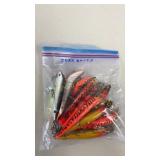 Fishing Lure Assortment 11 PC Lot