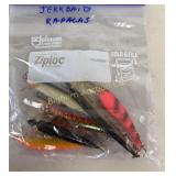 Rapala Fishing Lure Assortment 6 Pc Lot