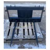 Unused JCT Universal Skid Steer Hay Forks