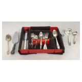 VTG Oneida Silver Plate Flatware & Serving Spoons