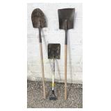 Shovel, Flat Shovel, Flat Shovel w/ D Style Handle