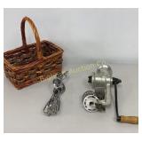 VTG Egg Beater, Keystone 30 Food/ Meat Grinder
