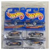 1997 Hot Wheels Race Team IV Series 4 Car Set