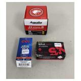 Ammo 22 LR 200+ Rds CCI, SK Match, Aguila