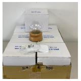 New DIY Water Globe Kits w/ Wood Bases 7 Pc Lot