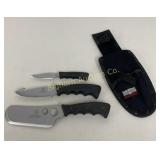 Smith & Wesson Bullseye Campfire Knife Set w/Nylon