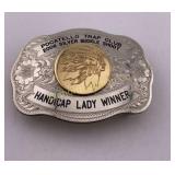 Tilden Trophy Buckle 2008 Pocatello Trap