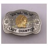 Tilden Trophy Buckle 2011 Pocatello Trap Silver