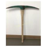 Pick Mattock Stamped U.S. w/ Wooden Handle