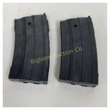 Ruger Mini 14 20 Rds Magazines 2 PC Lot Unused