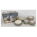 Over & Back Options 16 Pc Dinnerware Set One Large