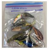 Fishing Lure Assortment: Norman, Bandit Boomers