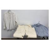 Men's Buckskinner Shirt Size Large One w/ Wool