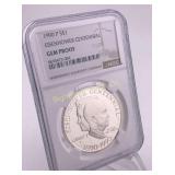 1990-P Eisenhower Centennial 90% Silver Dollar NGC