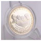 1991 Mount Rushmore 90% Silver US Dollar
