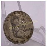 1952-S Franklin Half Dollar