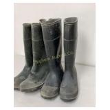 LaCross Boots Size 7 & 11 2 Pair Lot