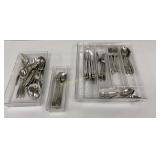 Oneida Stainless Steel Flatware Set w/ Drawer