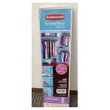 Rubbermaid White Closet Organizer NIB for Closets