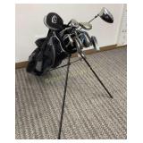 Men's Golf Clubs & Stand Bag w/ Cover, Pro Zee #'s