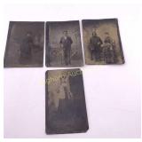 Antique Tin Type Photo's