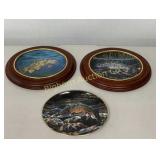 Bradford Exchange Fish Collector Plates